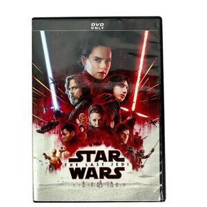 Star Wars The Last Jedi 2017 PG13 Daisy Ridley Disney DVD SciFi Action Adventure
